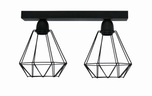 OLSEN Lampa loft 2 punktowa