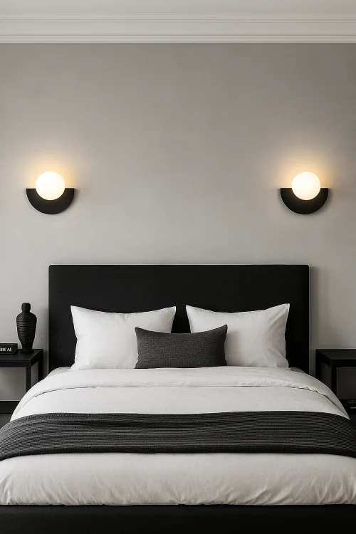 lampa scienna do sypialni