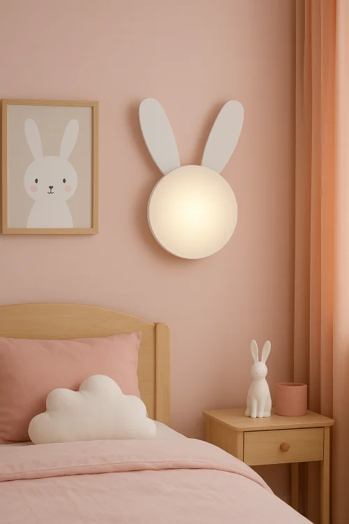 lampa ścienna dla dziewczynki