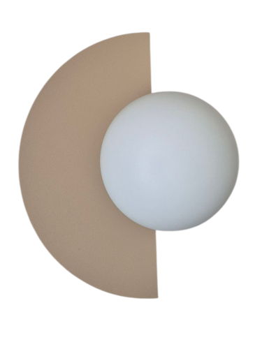lampa ścienna beż