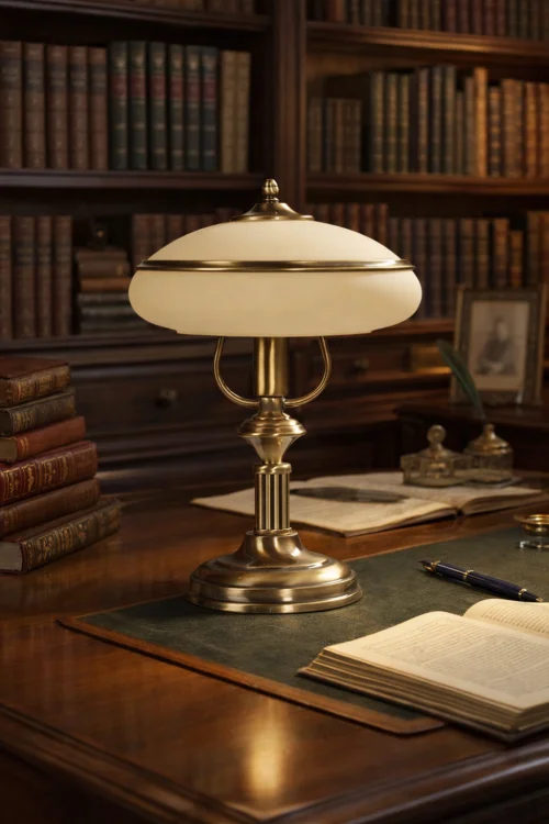lampa z mosiądzu