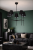 czarna nowoczesna lampa w stylu modern farmhouse