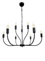 czarna nowoczesna lampa modern farmhouse