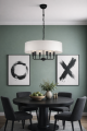 nowoczesna lampa w stylu MODREN FARMHOUSE