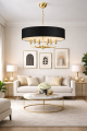 lampa z mosiądzu w stylu Glamour