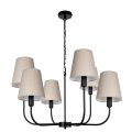 lampa czarna w stylu modern farmhouse