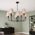 czarna nowoczesna lampa w stylu modern