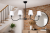 nowoczesna lampa czarna w stylu modern farmhouse