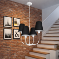 biała nowoczesna lampa w stylu prowansalskim