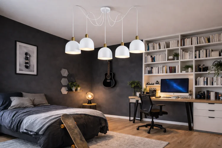 lampa pająk do pokoju salonu