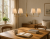 nowoczesna lampa z mosiądzu modern farmhouse