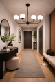 czarna nowoczesna lampa loft