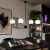 czarna nowoczesna lampa loft