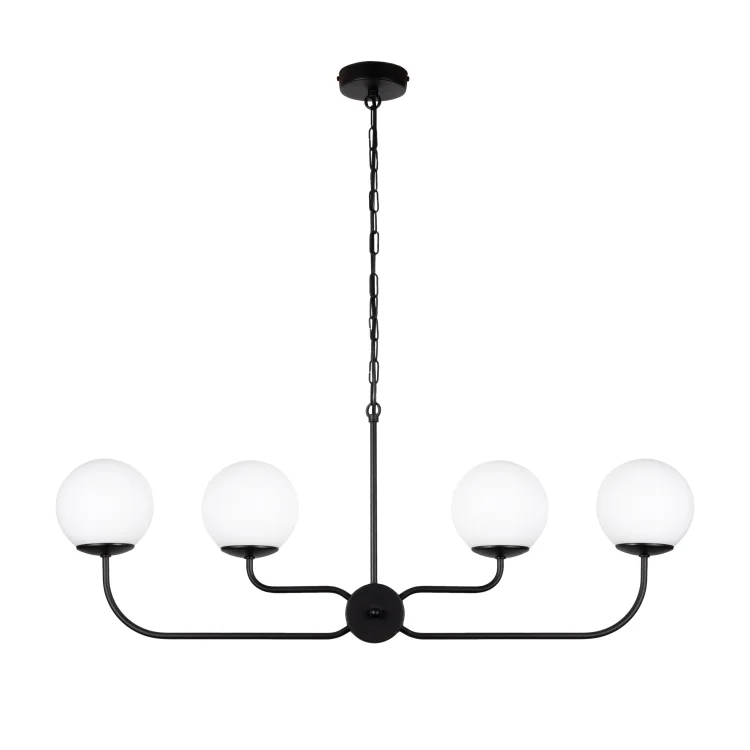 czarna wisząca lampa loft