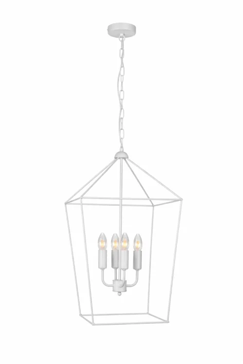 lampa loft do sypialni pokoju kuchni biała