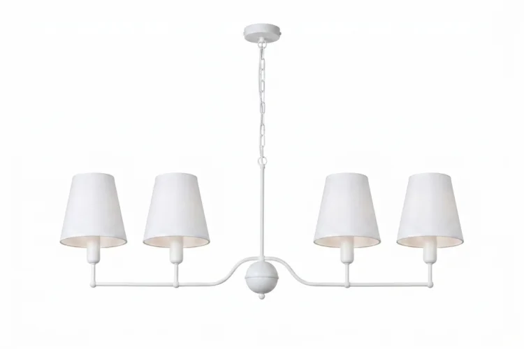 biała nowoczesna lampa modern classic