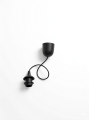 czarny zwis do lampy