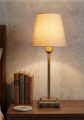 mosiężna lampka patynowana