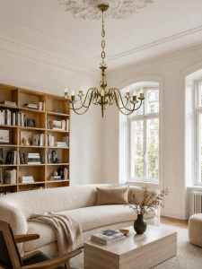 Lampa świecznikowa 8 punktowa Jana