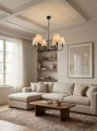 czarna nowoczesna lampa modern farmhouse