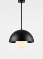 Lampa Wisząca Minimalistyczna Klosz Mleczny