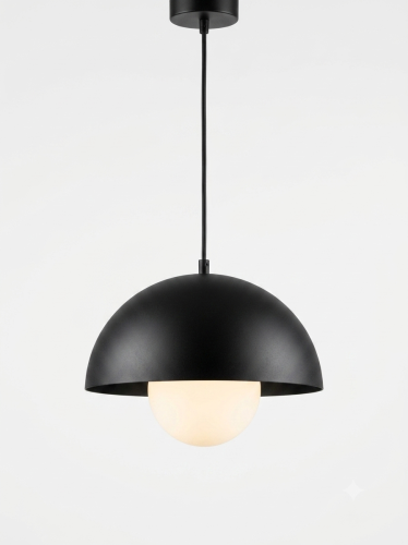 Lampa Wisząca Minimalistyczna Klosz Mleczny
