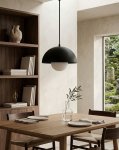 Nowoczesna Lampa Wisząca z Metalu – do salonu sypialni korytarza