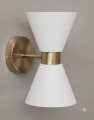 lampa ścienna z mosiądzu