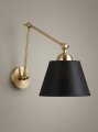 lampa ścienna z mosiądzu