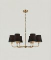 lampa z mosiadzu do salonu