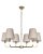 lampa wisząca z mosiądzu