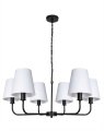 czarna lampa modern farmhouse