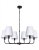 czarna lampa modern farmhouse