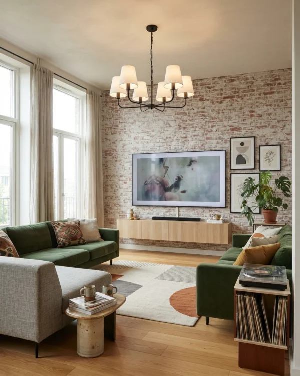 nowoczesna lampa do salonu