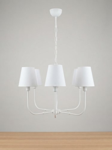 lampa wisząca biała modern farmhouse