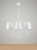 lampa wisząca biała modern farmhouse