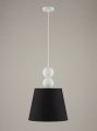 Lampa wisząca z abażurem