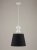 Lampa wisząca z abażurem