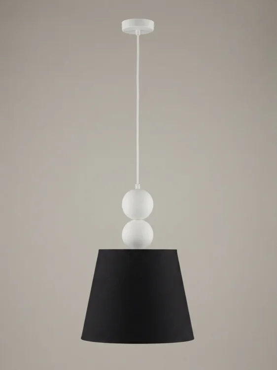 Lampa wisząca z abażurem