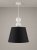 Nowoczesna lampa wisząca z abażurem mid-century modern