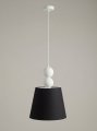 nowoczesna biała lampa modern farmhouse