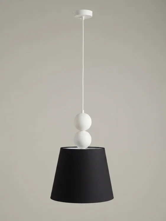 nowoczesna biała lampa modern farmhouse