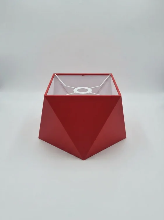 abazur diament czerwony