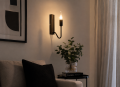 lampa ścienna czarna