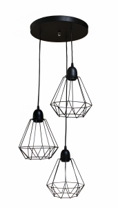 OLSEN Plafon loft 3 płomienny