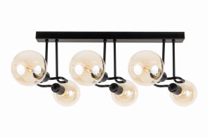 NURMI Plafon 6 płomienny